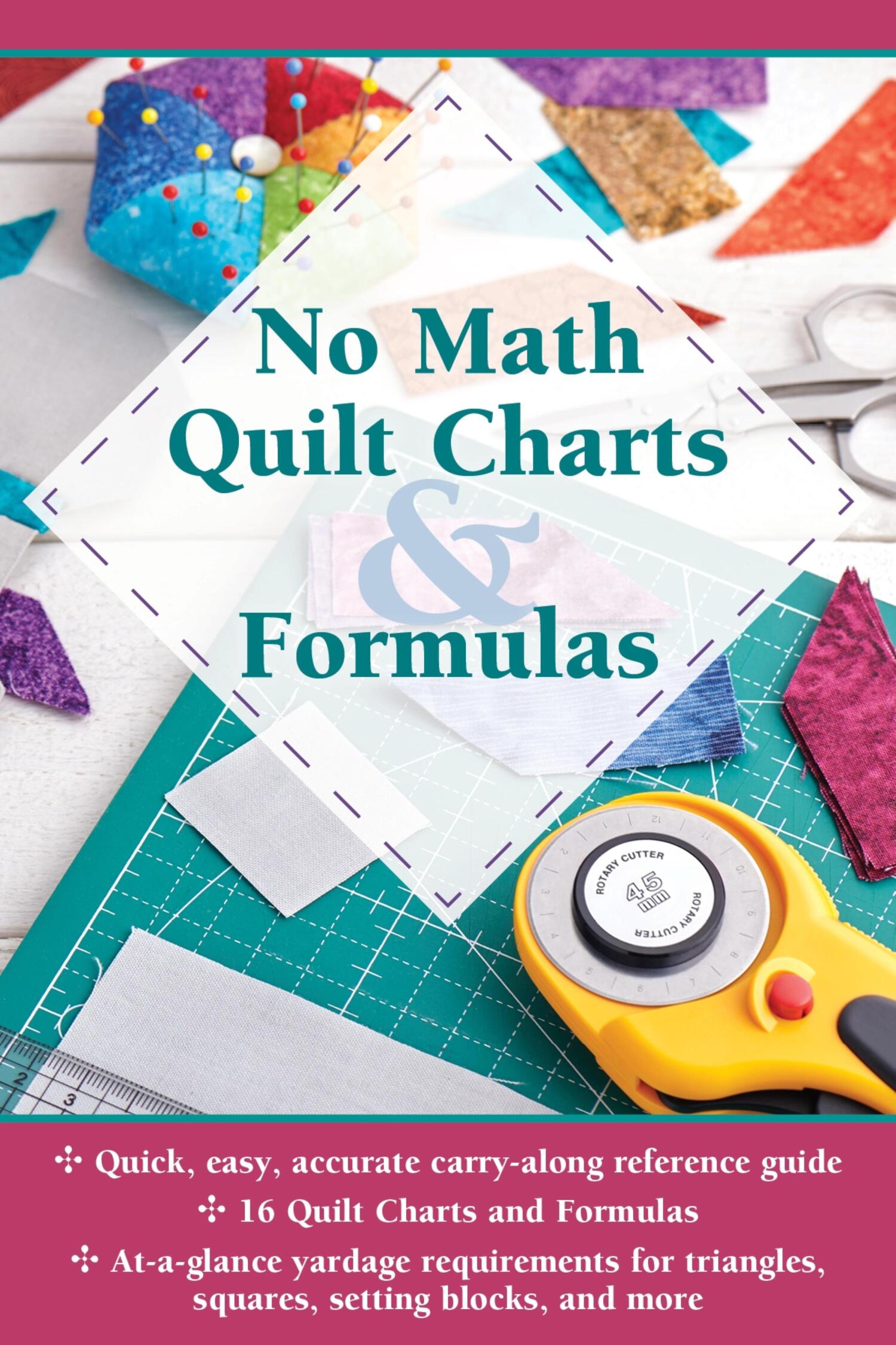 No Math Quilt Charts & Formulas, Editors at Landauer Publishing read